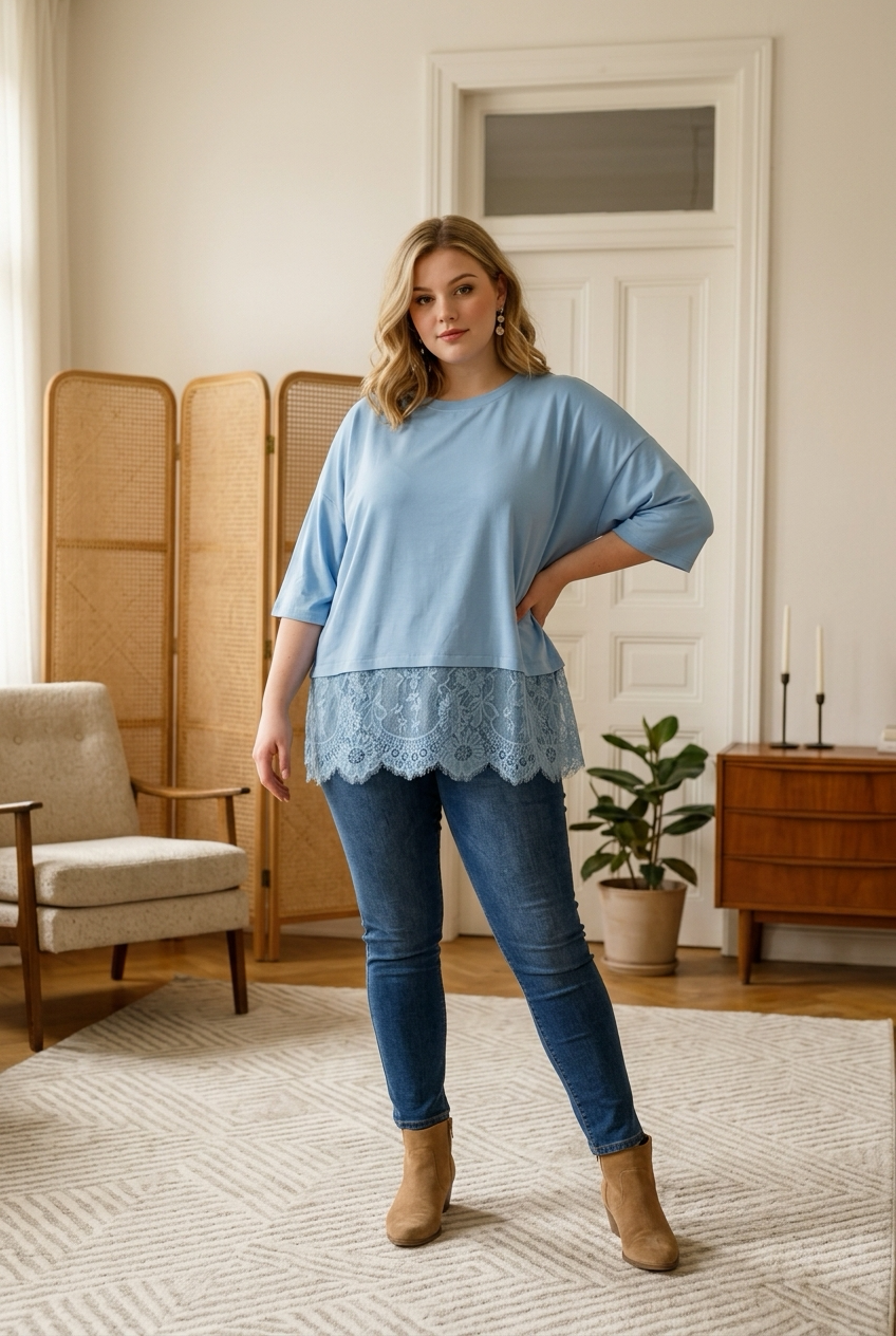 t-shirt dentelle – Image 4