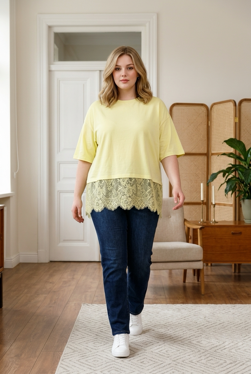 t-shirt dentelle – Image 3